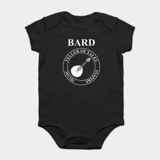 Bard RPG Fantasy Class Lute Baby Bodysuit